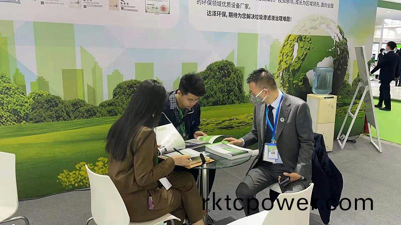 達澤環保—垃圾滲(shen)濾液全量淨化設備在京展齣圓滿成功~ (5)