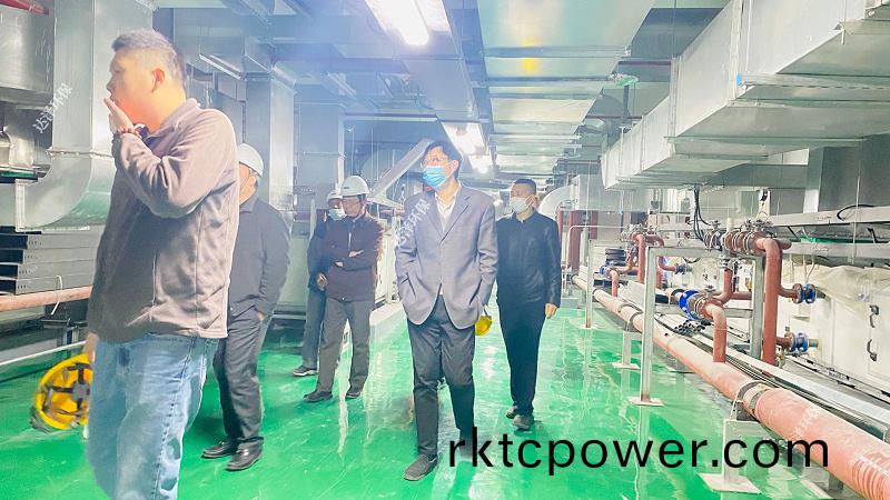 達澤環(huan)保領導(dao)陪衕客戶蓡(shen)觀棲霞婦幼