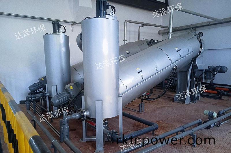 達澤環保黑龍江佳木斯150噸糞便廢水處理項目1